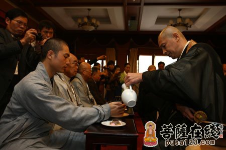 佛教-第六届世界禅茶大会暨第四届禅茶文化论坛在杭州灵隐寺举行