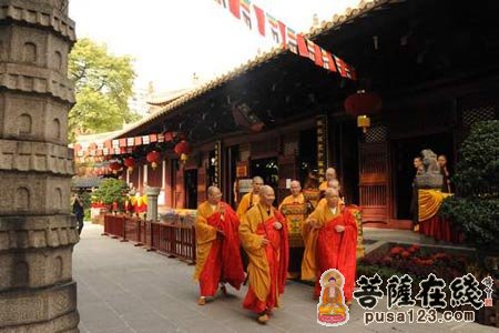 佛教-名僧齐聚 古刹得喜  三省佛协会长齐聚广州光孝寺