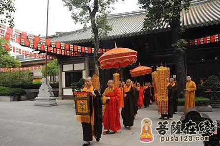 佛教-名僧齐聚 古刹得喜  三省佛协会长齐聚广州光孝寺