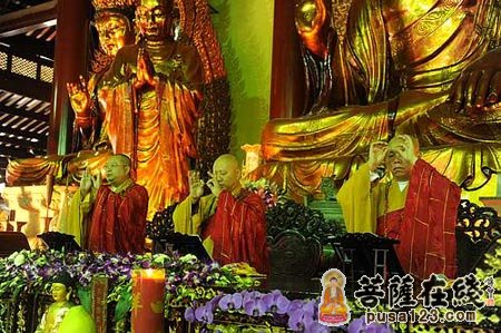 佛教-名僧齐聚 古刹得喜  三省佛协会长齐聚广州光孝寺