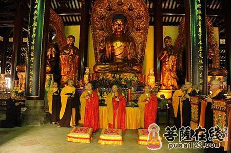 佛教-名僧齐聚 古刹得喜  三省佛协会长齐聚广州光孝寺