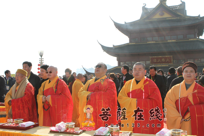 【高清图集】江阴泰清寺举行观音文化园落成暨佛像开光庆典