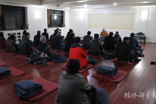 佛教-复旦大学企业家高级研修班学员参访柏林禅寺