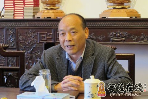 佛教-浙江省民宗委倪忠扬副主任一行来普陀山佛教协会调研指导工作