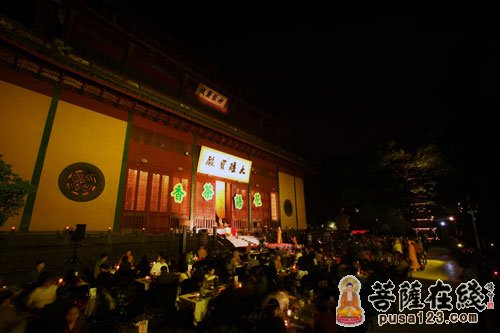 灵隐寺-杭州灵隐寺举行2012云林茶会(春) 花语茶香为主题