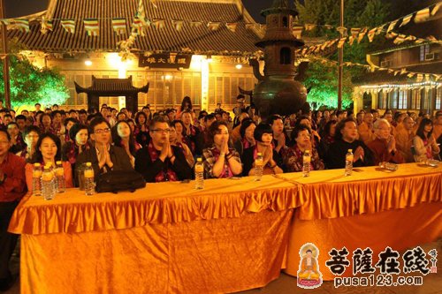 音乐会-梵音无尽 灯灯相续—上海龙华古寺举行佛历二五五六年佛诞音乐会