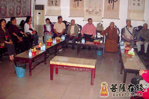 五祖寺-台北市湖北同乡会会长一行参访黄梅五祖寺 见忍大和尚热情接待