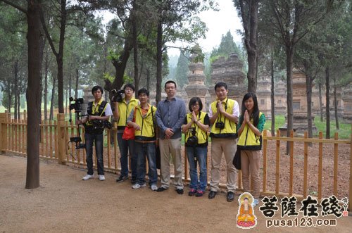 佛教-大菩文化参访团一行参学天下第一名刹 - 中国嵩山少林寺