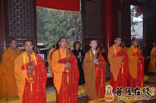 佛教-大菩文化参访团一行参学天下第一名刹 - 中国嵩山少林寺