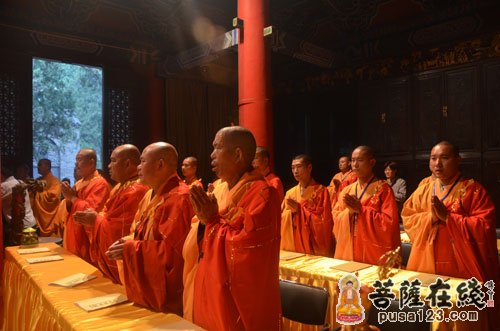 佛教-大菩文化参访团一行参学天下第一名刹 - 中国嵩山少林寺