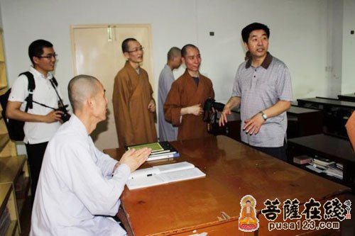 佛教-国宗局副局长张乐斌参观视察福建佛学院