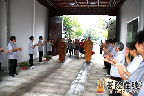 寒山寺-苏州寒山寺举行和合安养院试运行仪式 秋爽法师主法