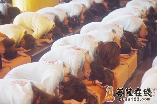 佛教-嘉兴香海禅寺第二届“清凉禅韵”青年禅修营盛大开营