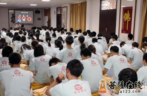 佛教-嘉兴香海禅寺第二届“清凉禅韵”青年禅修营盛大开营