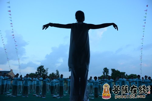 佛教-嘉兴香海禅寺第二届“清凉禅韵”青年禅修营盛大开营