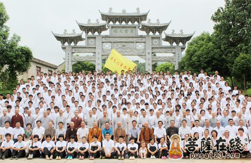 佛教-黄梅四祖寺第九届“心安万事安”禅文化夏令营开营