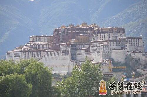 摄影-上海玉佛禅寺“慈爱·吉祥之旅”一行参拜甘丹寺、布达拉宫、大昭寺