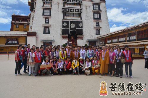 摄影-上海玉佛禅寺“慈爱·吉祥之旅”一行参拜甘丹寺、布达拉宫、大昭寺