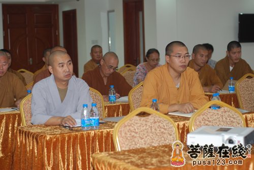 佛教-第二期佛教中青年骨干培训班在江苏苏州白鹤寺召开