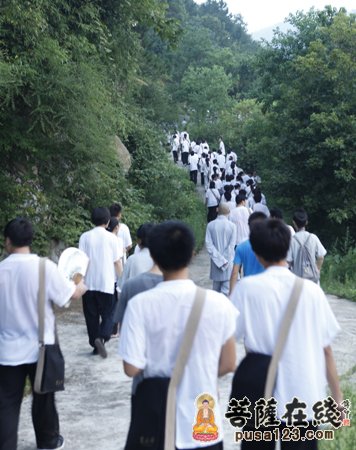 佛教-黄梅四祖寺禅文化夏令营第五日 感悟生命