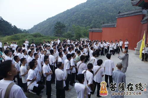 佛教-黄梅四祖寺禅文化夏令营第五日 感悟生命