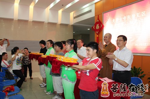 佛教-上海龙华古寺关于“佛教慈善周”工作汇报