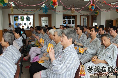 佛教-上海龙华古寺关于“佛教慈善周”工作汇报