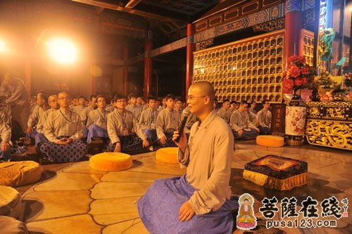 文殊院-成都文殊院第十二期寺院生活体验之禅修