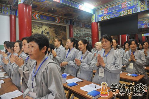 十善业-成都文殊院第十二期寺院生活体验之十善业道悟佛理