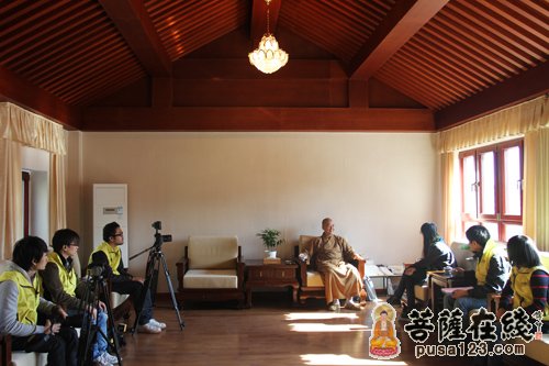 文化-大菩文化参访团一行参学北京龙泉寺