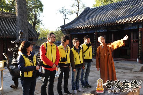 文化-大菩文化参访团一行参学北京龙泉寺