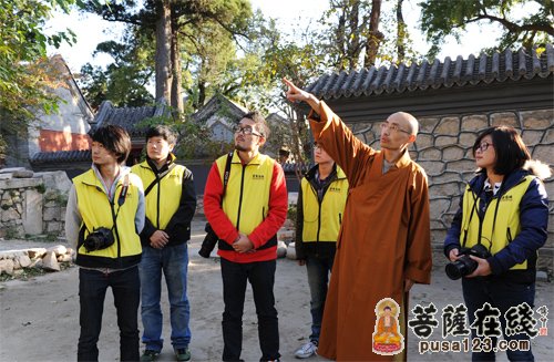 文化-大菩文化参访团一行参学北京龙泉寺