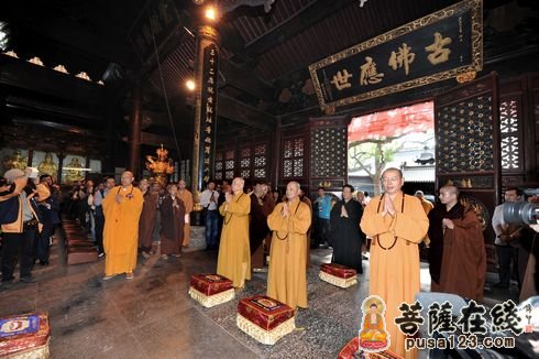 普陀山佛教协会隆重举行台湾南海观音普陀山