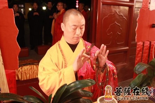 心海法师拈香