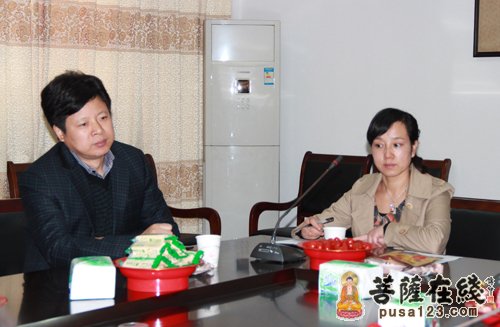 佛教-浙江绍兴县佛教协会在安康寺召开座谈会
