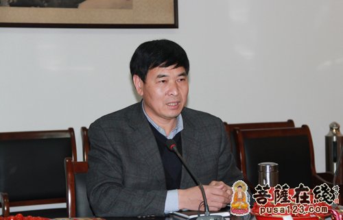 佛教-浙江绍兴县佛教协会在安康寺召开座谈会