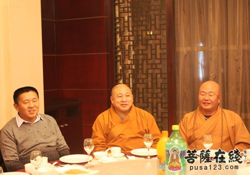 佛教-河北省白雀庵观音殿开工庆典招待晚宴