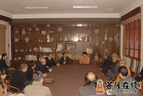佛教-武汉大学中国佛学和佛教艺术教学科研基地白马寺挂牌