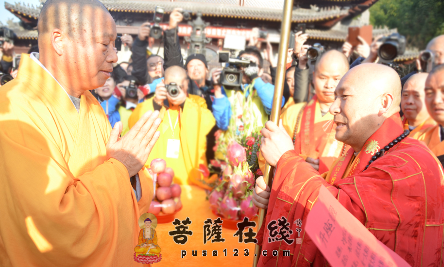 【高清图集】江西宜春百丈寺隆重举行顿雄大和尚升座庆典