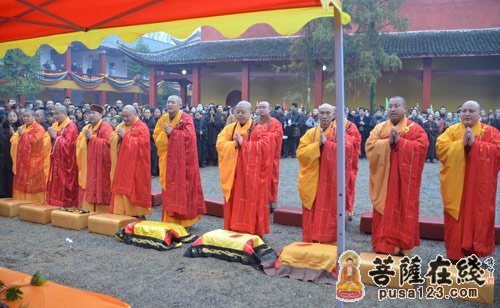 宜春慈化禅寺隆重举行纪念普庵禅师897周年庆