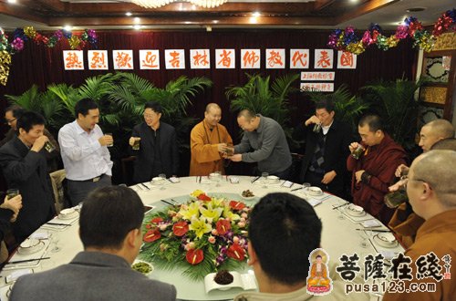 吉林省佛教代表团前往上海玉佛禅寺参观交流