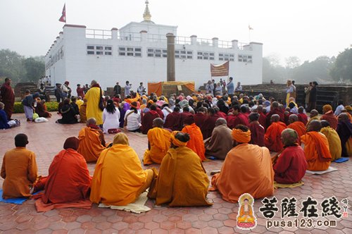 蓝毗尼-蓝毗尼圣园越南佛国寺举行建寺二十二周年庆典