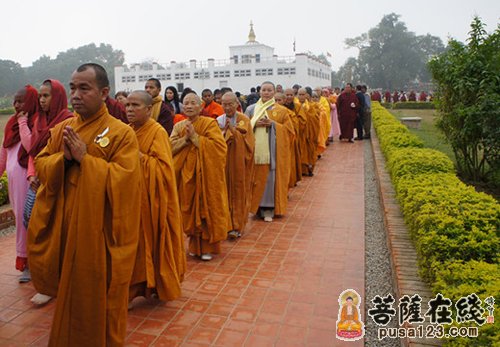 蓝毗尼-蓝毗尼圣园越南佛国寺举行建寺二十二周年庆典