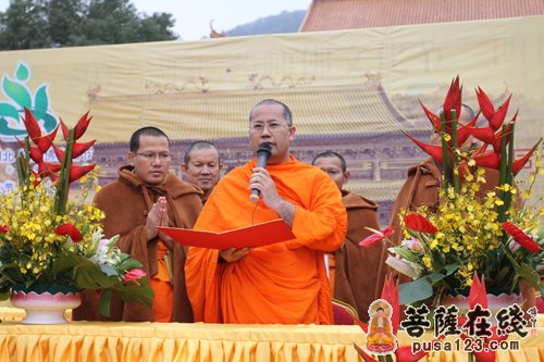 佛教-2012湖北药师佛文化节：各国高僧开示