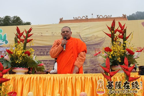 佛教-2012湖北药师佛文化节：各国高僧开示