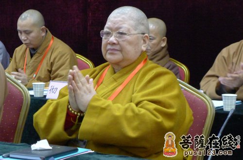湖北省佛教协会第八次代表大会闭幕 正慈法师当选会长