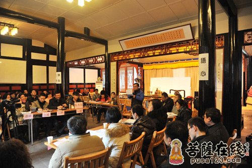 四川成都文殊院青年佛学会首次辩论会圆满举办