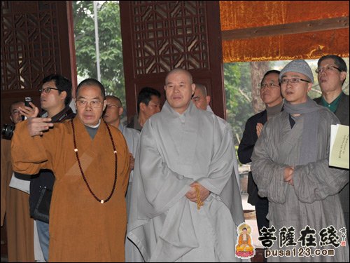 佛教-韩国佛教曹溪宗总务院长慈乘法师一行参访南华禅寺