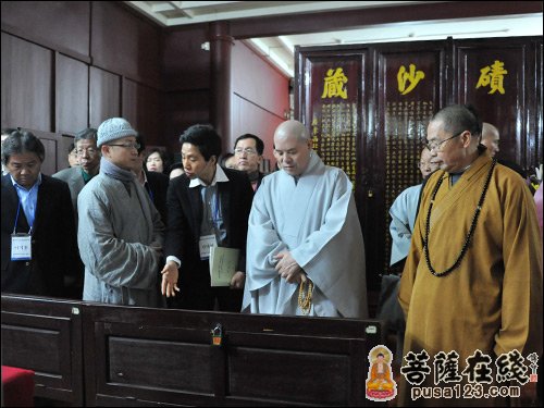 佛教-韩国佛教曹溪宗总务院长慈乘法师一行参访南华禅寺