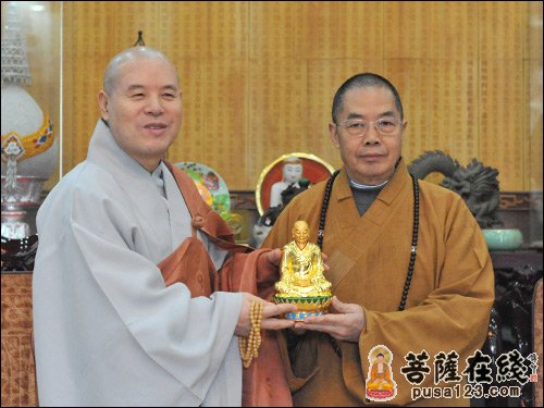 佛教-韩国佛教曹溪宗总务院长慈乘法师一行参访南华禅寺